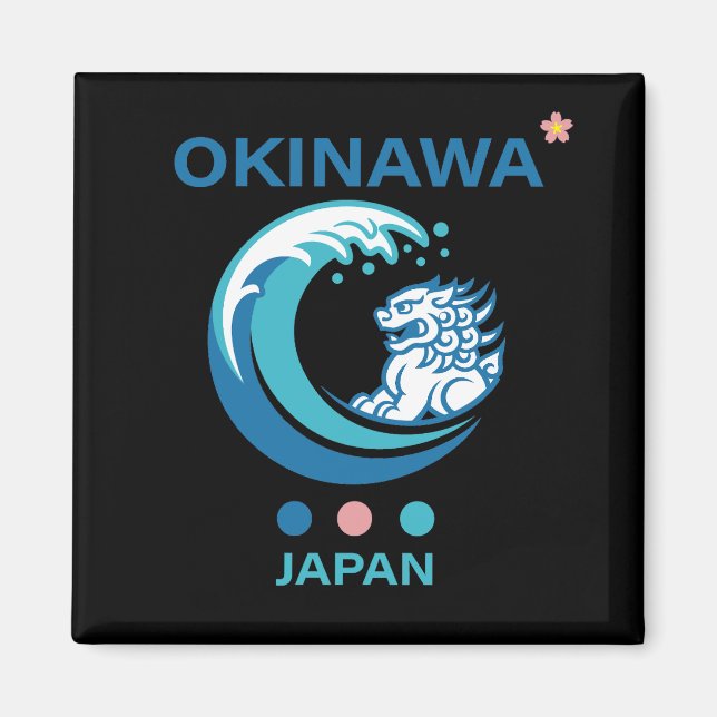 Imã Ilha de Okinawa Japão (Frente)