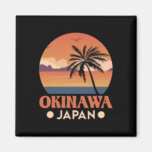 Imã Ilha de Okinawa, Japão, praia travelo de férias