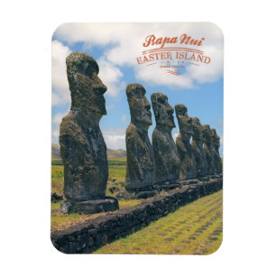 Ímã Ilha de Páscoa (Rapa Nui) o Chile
