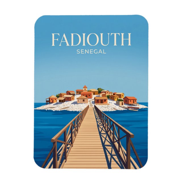 Ímã Ilha de Shell (Fadiouth) Senegal (Vertical)