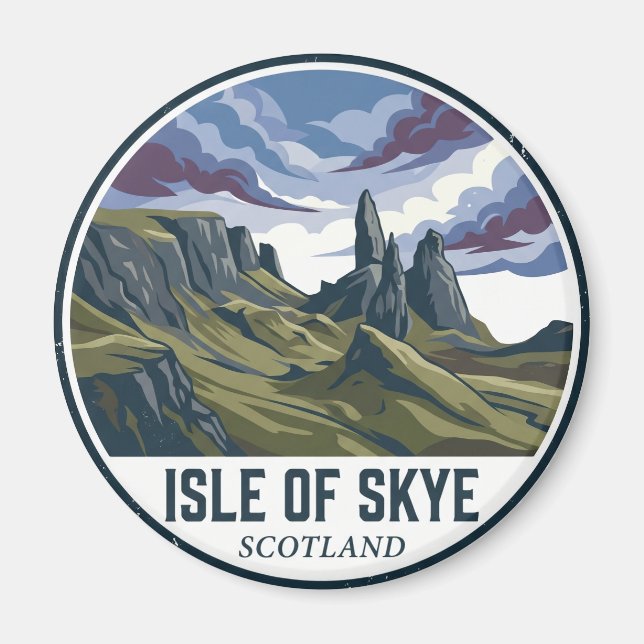 Imã Ilha de Skye Escócia (Frente)