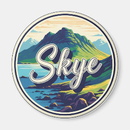 Imã Ilha de Skye Herbrides Escócia Viagem