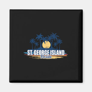 Imã Ilha de St George Flórida Tábua de Surf Retro