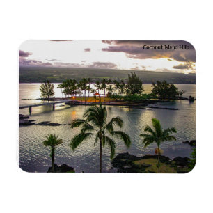 Ímã Ilha do Coco Hilo Havaí