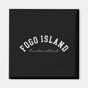 Imã Ilha do Fogo Terra Nova Canadá Faculdade Texto