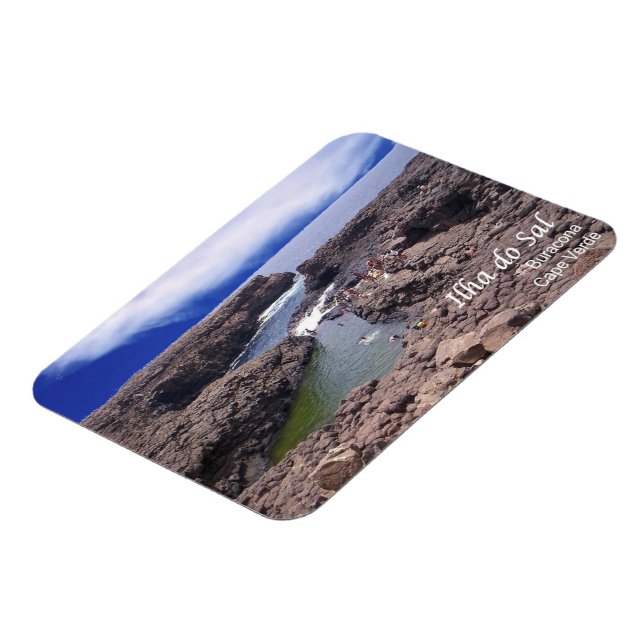 Ímã Ilha do Sal - piscina natural de Buracona - (Left Side)