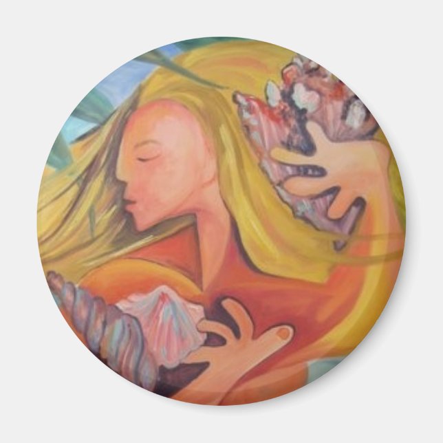 Imã Ilha Girl - Magnet (Frente)