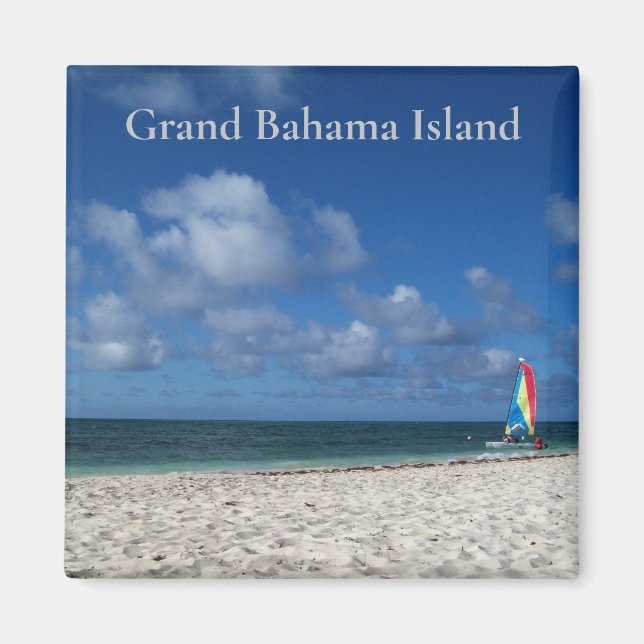 Imã Ilha Grand Bahama (Frente)