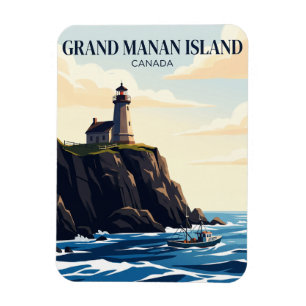 Ímã Ilha Grand Manan Canadá