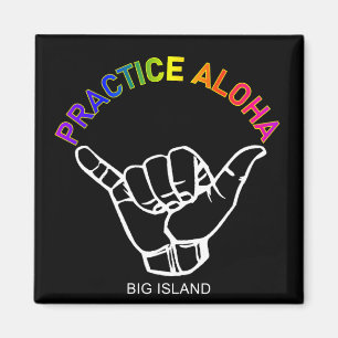 Imã Ilha Grande - Pratique Aloha Shaka (Segure solto)