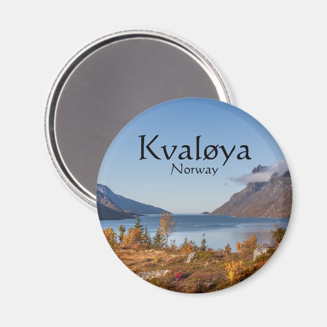 Imã Ilha Kvaloya Noruega (Front/Back)
