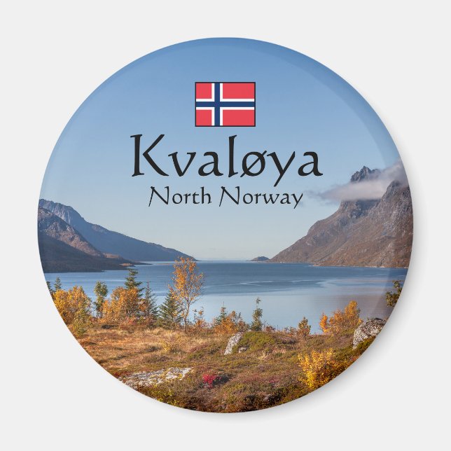 Imã Ilha Kvaloya Noruega (Frente)