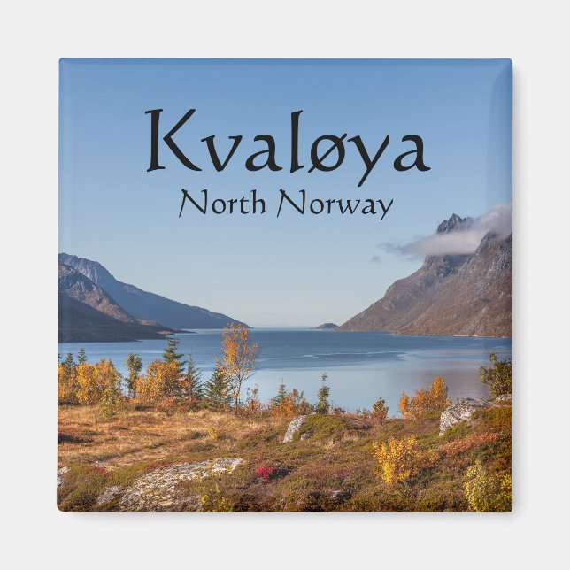 Imã Ilha Kvaloya Noruega (Frente)