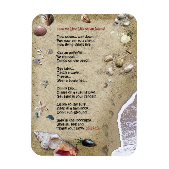 Ímã Ilha Life (Vertical)