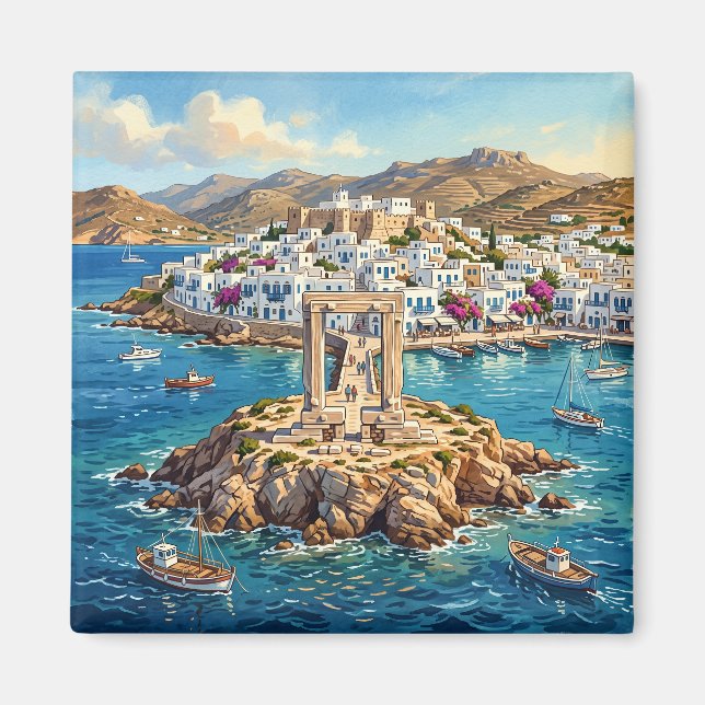 Imã Ilha Naxos Grécia (Frente)