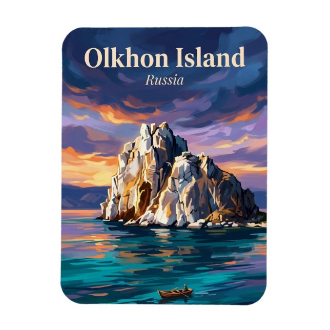 Ímã Ilha Olkhon Rússia (Vertical)