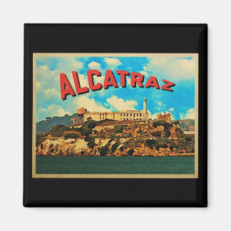 Imã Ilha Vintage Alcatraz