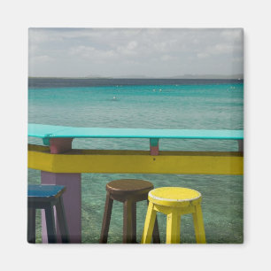 Imã Ilhas ABC, BONAIRE, Kralendijk:Vista de Oceano