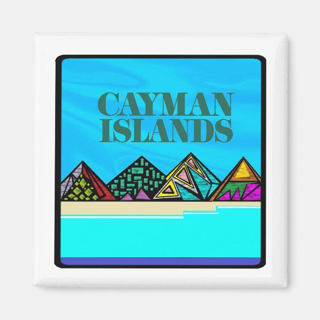 Imã Ilhas amam Caymans (Frente)