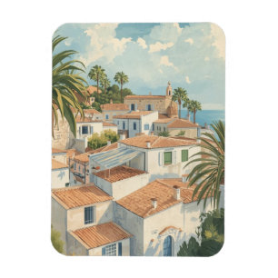 Ímã Ilhas Baleares Viagem Francesa Vintage