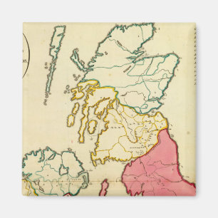 Imã Ilhas Britânicas de mapa simples