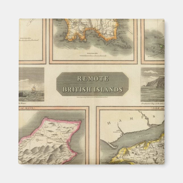 Imã Ilhas Britânicas Remotas (Frente)