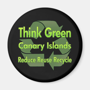 Imã Ilhas Canárias do pense verde