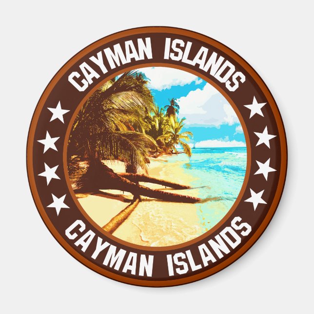 Imã Ilhas Cayman (Frente)