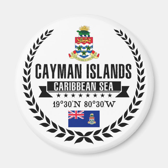 Imã Ilhas Cayman (Frente)