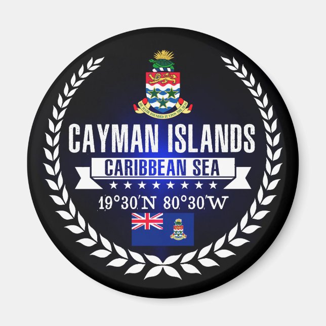 Imã Ilhas Cayman (Frente)