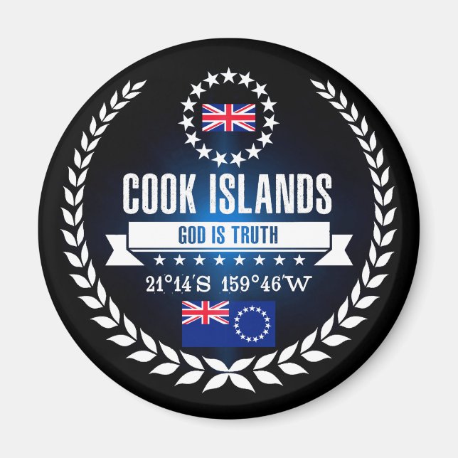 Imã Ilhas Cook (Frente)