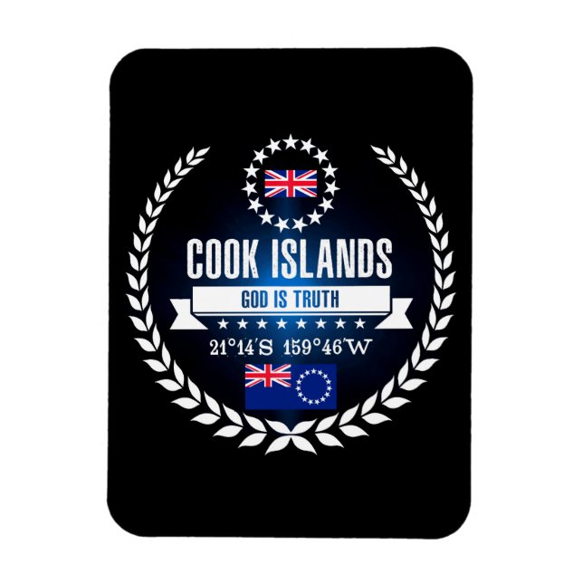 Ímã Ilhas Cook (Vertical)