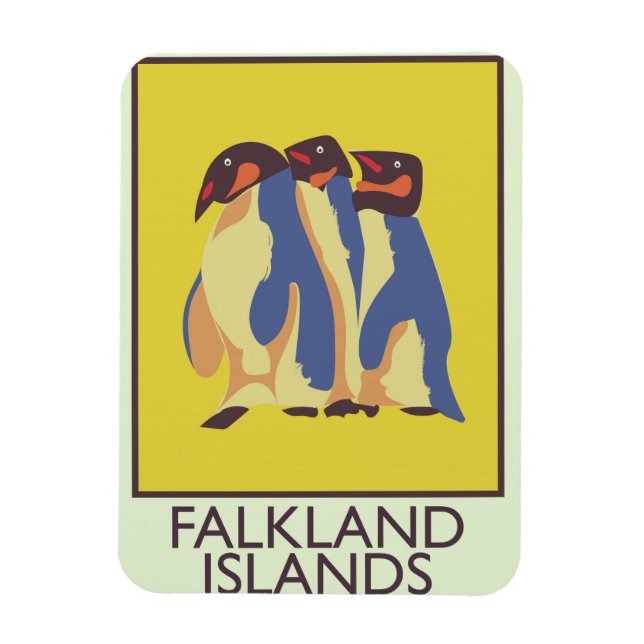 Ímã Ilhas Falkland (Vertical)