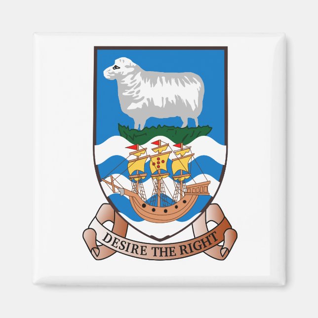 Imã Ilhas Falkland (Malvinas) FK (Frente)