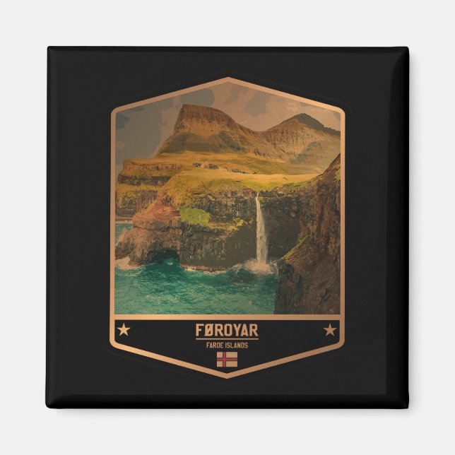 Imã Ilhas Faroé (Frente)