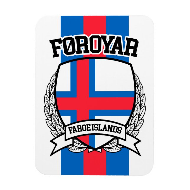 Ímã Ilhas Faroé (Vertical)