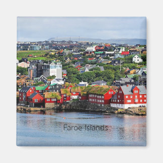 Imã Ilhas Faroé, vista panorâmica de Torshavn