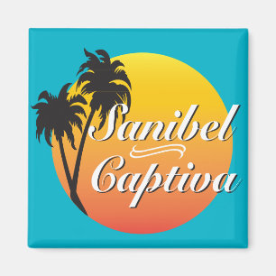 Imã Ilhas Florida de Sanibel Captiva