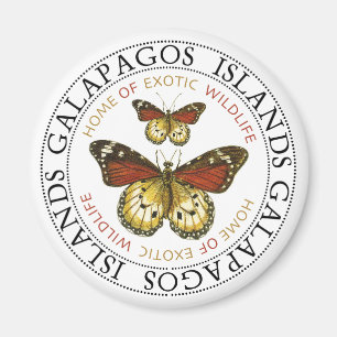 Imã Ilhas Galápagos das borboletas