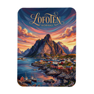 Ímã Ilhas Lofoten Noruega
