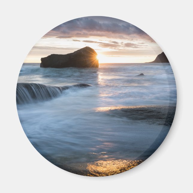 Imã Ilhas Midnight Sun Lofoten (Frente)