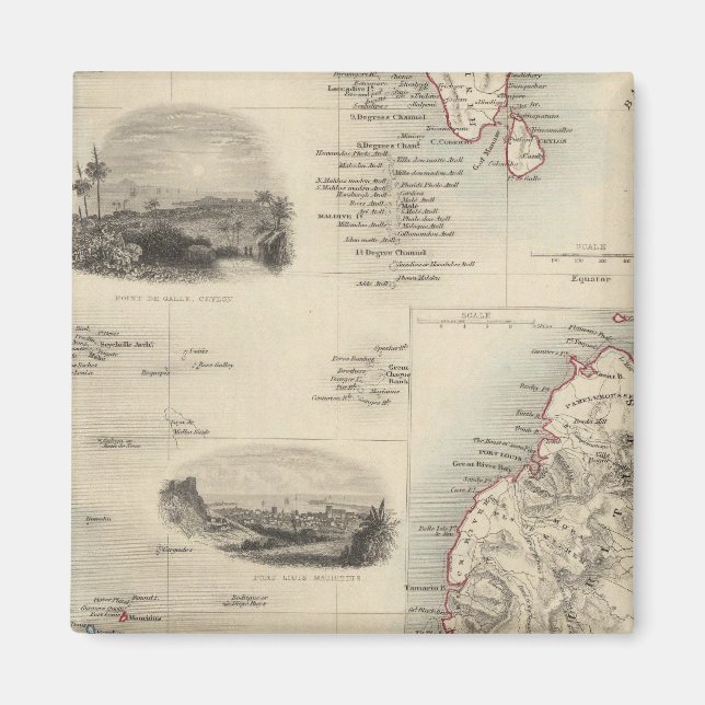 Imã Ilhas No Oceano Índico (Frente)