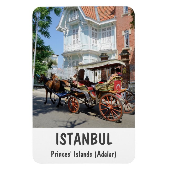 Ímã Ilhas Princesas (Adalar), Istambul (Vertical)