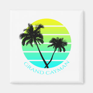 Imã Ilhas Retro Grand Cayman