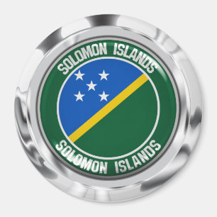 Imã Ilhas Salomão - Emblem redonda