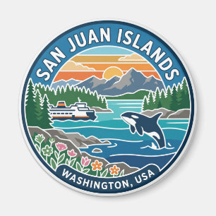 Imã Ilhas San Juan EUA