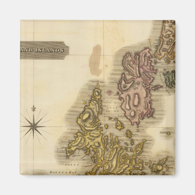 Imã Ilhas Shetland (Frente)