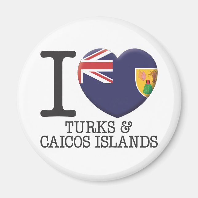 Imã Ilhas Turcas e Caicos (Frente)