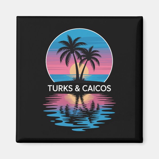 Imã Ilhas Turcas e Caicos (Frente)