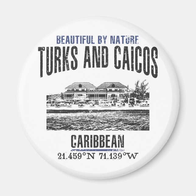 Imã Ilhas Turcas e Caicos (Frente)